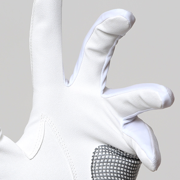 ゴルフグローブ メンズ 左手(右利き) 夏用 グリップ 洗濯可能 手洗い サイズ 23/24/25 シンプル ホワイト 白色 男性用 ゴルフ用品 プレゼント 紳士 彼氏 父の日 手袋 ゴルフ クロダ(KURODA) ペレック(PELLEK)