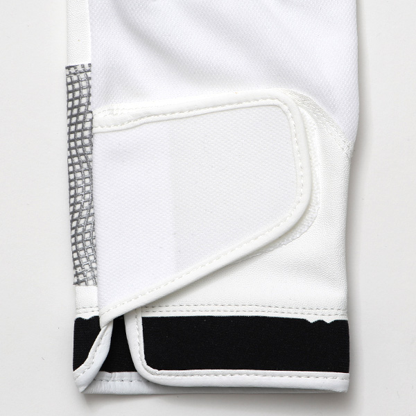 ゴルフグローブ メンズ 左手(右利き) 夏用 グリップ 洗濯可能 手洗い サイズ 23/24/25 シンプル ホワイト 白色 男性用 ゴルフ用品 プレゼント 紳士 彼氏 父の日 手袋 ゴルフ クロダ(KURODA) ペレック(PELLEK)