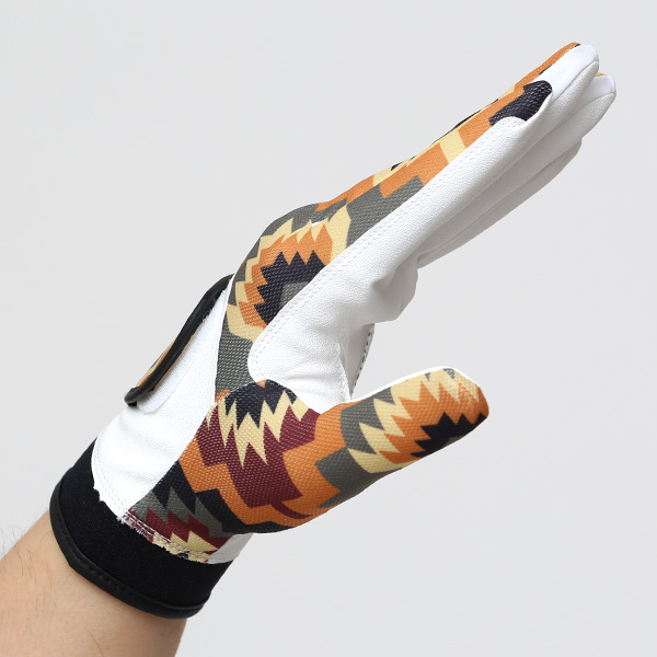 ゴルフ 手袋 左手用 メンズ オシャレ おすすめ 右利き用 洗濯可 ゴルフグローブ 速乾性 グリップ 総柄 ブラウン 茶 茶色 紳士 ゴルフ 手袋 伸縮性 ベルクロ 全天候型 夏 ブランド ギフト プレゼント おしゃれ ペレック(PELLEK)