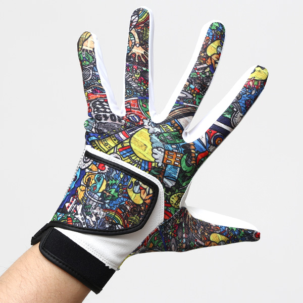 ゴルフ 手袋 左手用 メンズ オシャレ おすすめ 右利き用 洗濯可 ゴルフグローブ 速乾性 グリップ 総柄 ブラウン 茶 茶色 紳士 ゴルフ 手袋 伸縮性 ベルクロ 全天候型 夏 ブランド ギフト プレゼント おしゃれ ペレック(PELLEK)