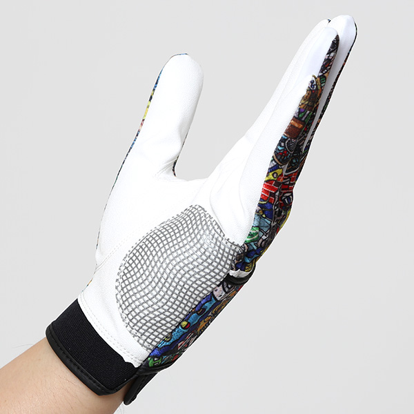 ゴルフ 手袋 左手用 メンズ オシャレ おすすめ 右利き用 洗濯可 ゴルフグローブ 速乾性 グリップ 総柄 ブラウン 茶 茶色 紳士 ゴルフ 手袋 伸縮性 ベルクロ 全天候型 夏 ブランド ギフト プレゼント おしゃれ ペレック(PELLEK)