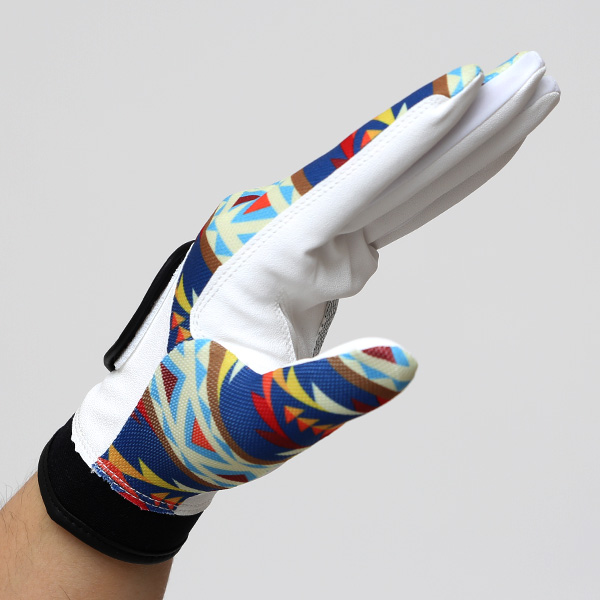  ゴルフ 手袋 左手用 メンズ オシャレ おすすめ 右利き用 洗濯可 ゴルフグローブ 速乾性 グリップ 総柄 ブルー ネイビー 青色 紳士 ゴルフ 手袋 伸縮性 ベルクロ 全天候型 夏 ブランド ギフト プレゼント おしゃれ ペレック(PELLEK)