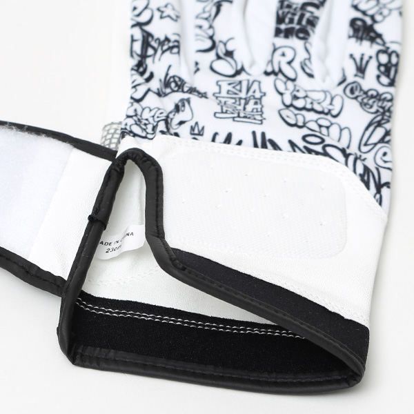  ゴルフ 手袋 左手用 メンズ オシャレ おすすめ 右利き用 洗濯可 ゴルフグローブ 速乾性 グリップ 総柄 ホワイト 白色 紳士 ゴルフ 手袋 伸縮性 ベルクロ 全天候型 夏 ブランド ギフト プレゼント おしゃれ ペレック(PELLEK)