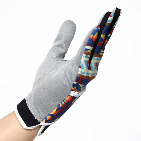 ゴルフ 手袋 メンズ ブランド 左手 洗濯可 総柄 ゴルフグローブ 男性用 ストレッチ フィット感 速乾性 ブルー ネイビー 青色 スポーツ オシャレ プレゼント 父の日 グローブ ゴルフ ブランド サイズ 23/24/25 ペレック(PELLEK)