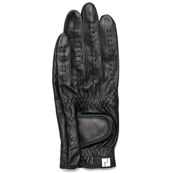 クロダ(KURODA) ペレック(PELLEK) レディース ゴルフグローブ レザーシリーズ 右利き(左手用) ブラック