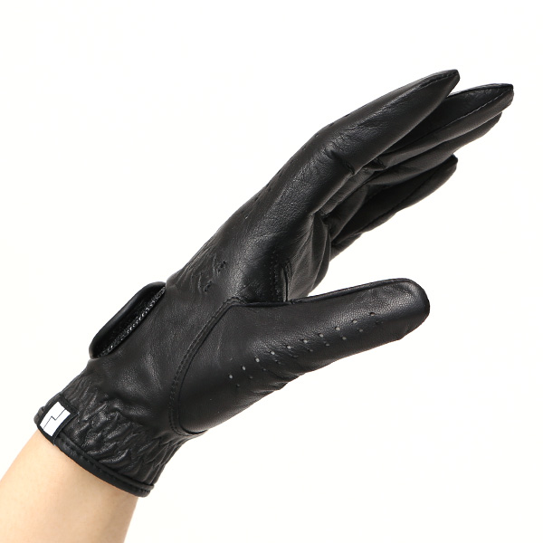  ゴルフグローブ レディース レザー 左手用 手袋 女性用 ゴルフ 日本製 洗濯可能 グリップ 本革 速乾 ブラック 黒 黒色 手袋 おしゃれ 婦人 スポーツ 皮 プレゼント 彼女 サイズ 人気 ゴルフ 天然皮革 羊 ペレック(PELLEK)