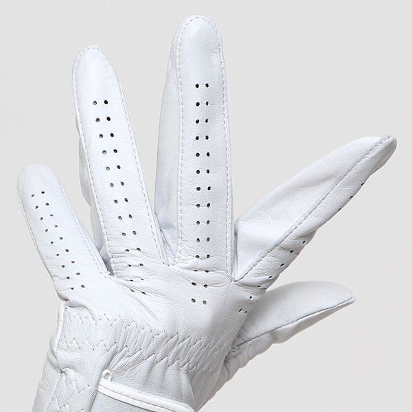  ゴルフグローブ レディース レザー 左手用 手袋 女性用 ゴルフ 日本製 洗濯可能 グリップ 本革 速乾 ホワイト 白色 手袋 おしゃれ 婦人 スポーツ 皮 プレゼント 彼女 サイズ 人気 ゴルフ 天然皮革 羊 ペレック(PELLEK)