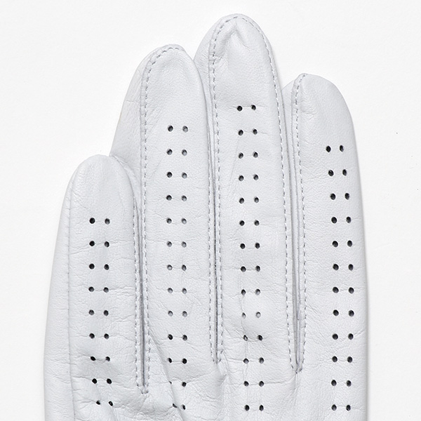  ゴルフグローブ レディース レザー 左手用 手袋 女性用 ゴルフ 日本製 洗濯可能 グリップ 本革 速乾 ホワイト 白色 手袋 おしゃれ 婦人 スポーツ 皮 プレゼント 彼女 サイズ 人気 ゴルフ 天然皮革 羊 ペレック(PELLEK)