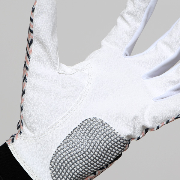  ゴルフグローブ レディース オシャレ 左手 総柄 カラフル 洗濯可能 ストレッチ 夏 手袋 ゴルフ 右利き用 グレー グレイ 灰色 速乾 UVカット プレゼント 妻 彼女 ギフト ゴルフ 人気 サイズ XS/M ブランド ペレック(PELLEK)