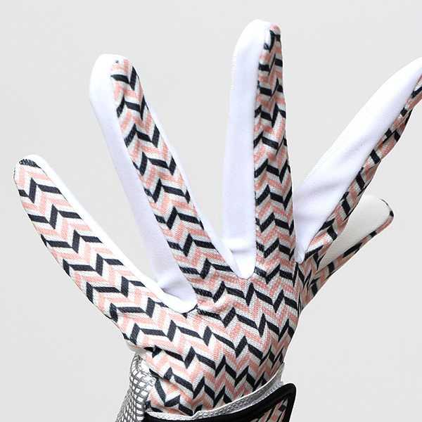  ゴルフグローブ レディース オシャレ 左手 総柄 カラフル 洗濯可能 ストレッチ 夏 手袋 ゴルフ 右利き用 グレー グレイ 灰色 速乾 UVカット プレゼント 妻 彼女 ギフト ゴルフ 人気 サイズ XS/M ブランド ペレック(PELLEK)