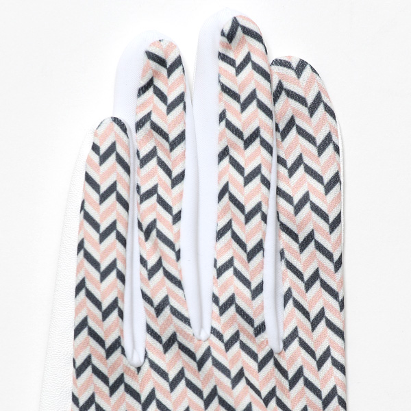  ゴルフグローブ レディース オシャレ 左手 総柄 カラフル 洗濯可能 ストレッチ 夏 手袋 ゴルフ 右利き用 グレー グレイ 灰色 速乾 UVカット プレゼント 妻 彼女 ギフト ゴルフ 人気 サイズ XS/M ブランド ペレック(PELLEK)