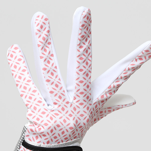 ゴルフグローブ レディース オシャレ 左手 総柄 カラフル 洗濯可能 ストレッチ 夏 手袋 ゴルフ 右利き用 ベージュ 肌色 速乾 UVカット プレゼント 妻 彼女 ギフト ゴルフ 人気 サイズ XS/M ブランド ペレック(PELLEK)