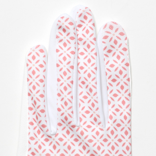 ゴルフグローブ レディース オシャレ 左手 総柄 カラフル 洗濯可能 ストレッチ 夏 手袋 ゴルフ 右利き用 ベージュ 肌色 速乾 UVカット プレゼント 妻 彼女 ギフト ゴルフ 人気 サイズ XS/M ブランド ペレック(PELLEK)