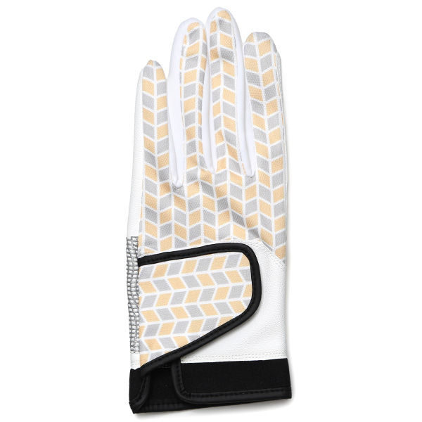 クロダ(KURODA) ペレック(PELLEK) レディース ゴルフグローブ シンセティックシリーズ 右利き(左手用) YE