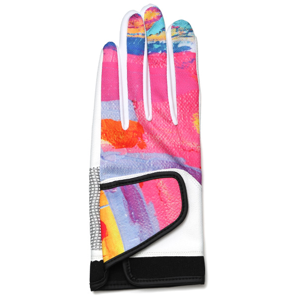 クロダ(KURODA) ペレック(PELLEK) レディース ゴルフグローブ シンセティックシリーズ 右利き(左手用) PK