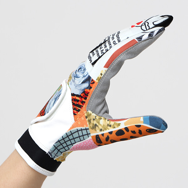 ゴルフ 手袋 レディース 左手用 右利き グローブ 洗濯可能 手洗い サイズ XS/M ストレッチ フィット感 ブラック 黒 黒色 総柄 女性用 ゴルフグローブ おしゃれ UVカット ギフト プレゼント 婦人 彼女 ゴルフ ペレック(PELLEK)