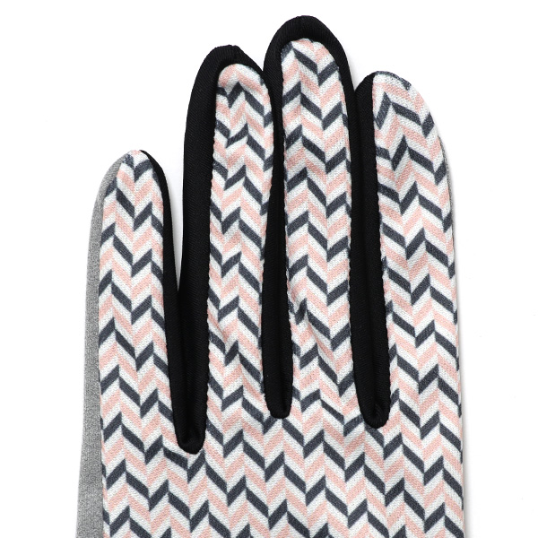 ゴルフ 手袋 レディース 左手用 右利き グローブ 洗濯可能 手洗い サイズ XS/M ストレッチ フィット感 グレー グレイ 灰色 総柄 女性用 ゴルフグローブ おしゃれ UVカット ギフト プレゼント 婦人 彼女 ゴルフ ペレック(PELLEK)