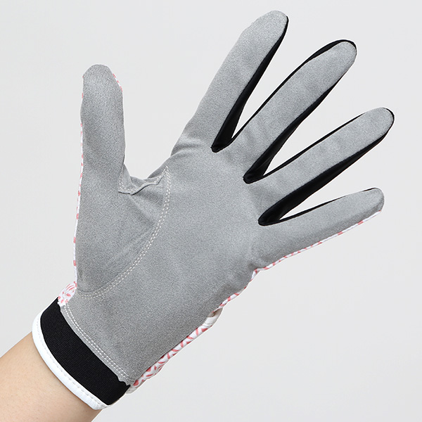 ゴルフ 手袋 レディース 左手用 右利き グローブ 洗濯可能 手洗い サイズ XS/M ストレッチ フィット感 ベージュ 肌色 総柄 女性用 ゴルフグローブ おしゃれ UVカット ギフト プレゼント 婦人 彼女 ゴルフ ペレック(PELLEK)