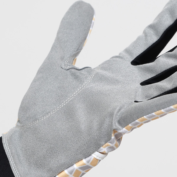 ゴルフ 手袋 レディース 左手用 右利き グローブ 洗濯可能 手洗い サイズ XS/M ストレッチ フィット感 イエロー 黄色 総柄 女性用 ゴルフグローブ おしゃれ UVカット ギフト プレゼント 婦人 彼女 ゴルフ ペレック(PELLEK)