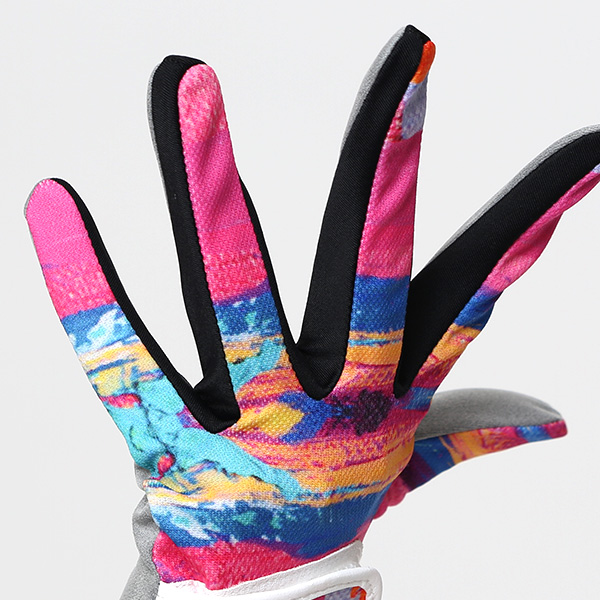  ゴルフ 手袋 レディース 左手用 右利き グローブ 洗濯可能 手洗い サイズ XS/M ストレッチ フィット感 ピンク 桃色 総柄 女性用 ゴルフグローブ おしゃれ UVカット ギフト プレゼント 婦人 彼女 ゴルフ ペレック(PELLEK)