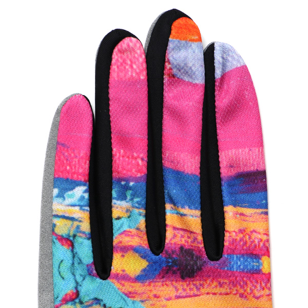  ゴルフ 手袋 レディース 左手用 右利き グローブ 洗濯可能 手洗い サイズ XS/M ストレッチ フィット感 ピンク 桃色 総柄 女性用 ゴルフグローブ おしゃれ UVカット ギフト プレゼント 婦人 彼女 ゴルフ ペレック(PELLEK)