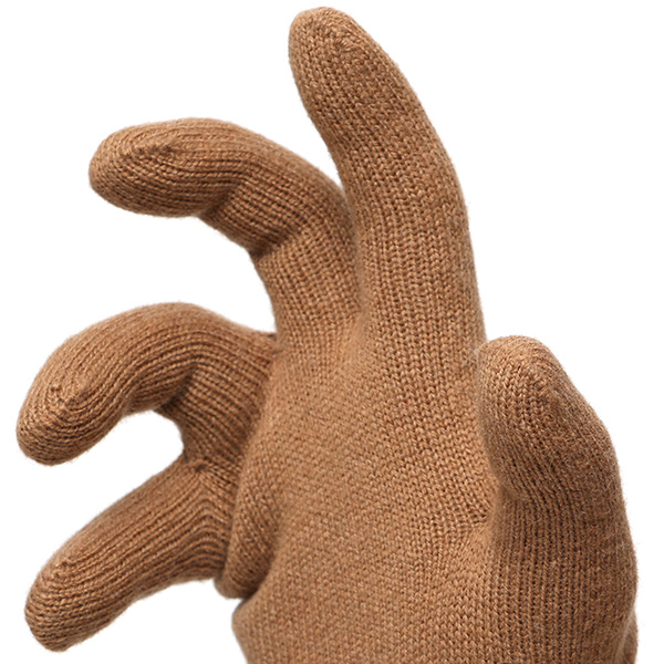  手袋 メンズ ニット手袋 ウール 防寒 裏地 カシミヤ100％ 温かい 厚手 グローブ 日本製 無地 おしゃれ キャメル ブラウン 茶 茶色 カシミア 通勤 通学 冬物 彼氏 夫 紳士 男性用 手袋 プレゼント 化粧箱付き ブランド クロダ(KURODA)