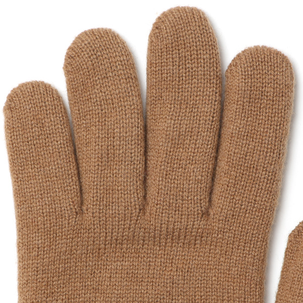  手袋 メンズ ニット手袋 ウール 防寒 裏地 カシミヤ100％ 温かい 厚手 グローブ 日本製 無地 おしゃれ キャメル ブラウン 茶 茶色 カシミア 通勤 通学 冬物 彼氏 夫 紳士 男性用 手袋 プレゼント 化粧箱付き ブランド クロダ(KURODA)