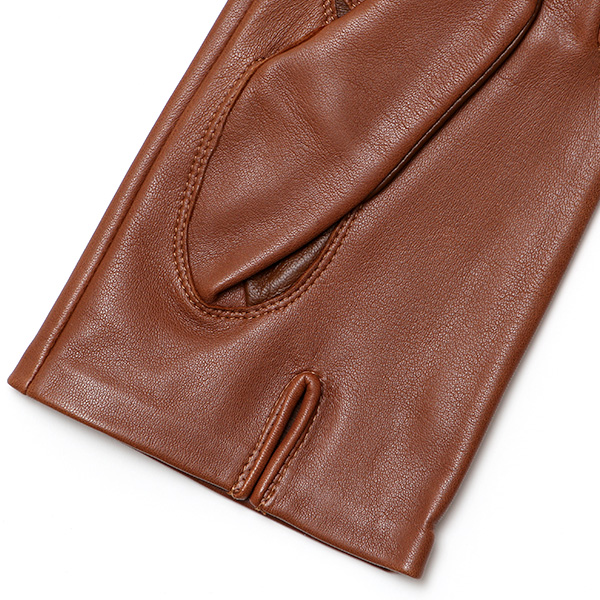  【スマホ対応】 手袋 メンズ レザー グローブ 冬 革手袋 シンプル 防寒 紳士 レザーグローブ 無地 キャメル ブラウン 茶 茶色 タッチパネル シープスキン 手袋 ブランド プレゼント ギフト クリスマス 男性用 通勤 クロダ(KURODA)