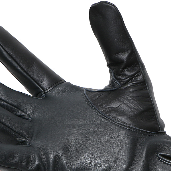  【スマホ対応】 手袋 メンズ レザー グローブ 冬 革手袋 シンプル 防寒 紳士 レザーグローブ 無地 グレー グレイ 灰色 タッチパネル シープスキン 手袋 ブランド プレゼント ギフト クリスマス 男性用 通勤 クロダ(KURODA)