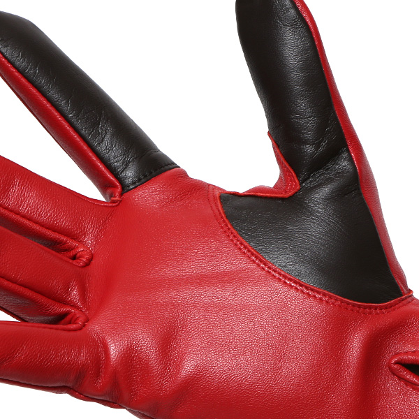 【スマホ対応】 手袋 メンズ レザー グローブ 冬 革手袋 シンプル 防寒 紳士 レザーグローブ 無地 レッド ワイン 赤色 タッチパネル シープスキン 手袋 ブランド プレゼント ギフト クリスマス 男性用 通勤 クロダ(KURODA)