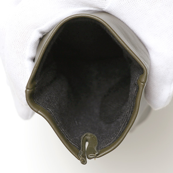  【スマホ対応】 手袋 メンズ レザー グローブ 冬 革手袋 シンプル 防寒 紳士 レザーグローブ 無地 グリーン 緑色 タッチパネル シープスキン 手袋 ブランド プレゼント ギフト クリスマス 男性用 通勤 クロダ(KURODA)