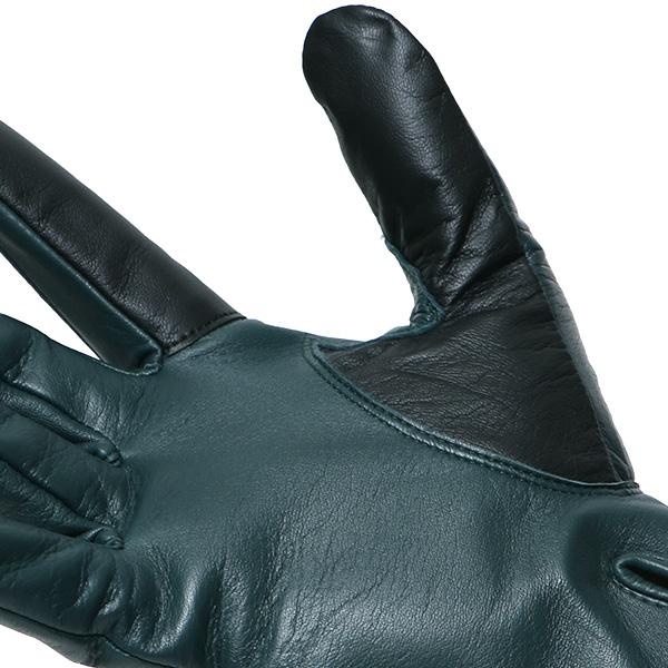  【スマホ対応】 手袋 メンズ レザー グローブ 冬 革手袋 シンプル 防寒 紳士 レザーグローブ 無地 グリーン 緑色 タッチパネル シープスキン 手袋 ブランド プレゼント ギフト クリスマス 男性用 通勤 クロダ(KURODA)