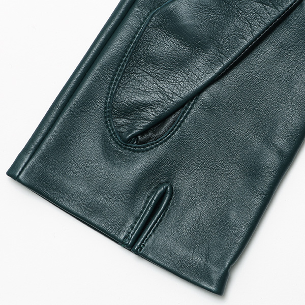  【スマホ対応】 手袋 メンズ レザー グローブ 冬 革手袋 シンプル 防寒 紳士 レザーグローブ 無地 グリーン 緑色 タッチパネル シープスキン 手袋 ブランド プレゼント ギフト クリスマス 男性用 通勤 クロダ(KURODA)