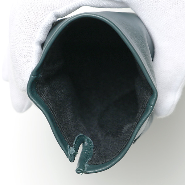  【スマホ対応】 手袋 メンズ レザー グローブ 冬 革手袋 シンプル 防寒 紳士 レザーグローブ 無地 グリーン 緑色 タッチパネル シープスキン 手袋 ブランド プレゼント ギフト クリスマス 男性用 通勤 クロダ(KURODA)