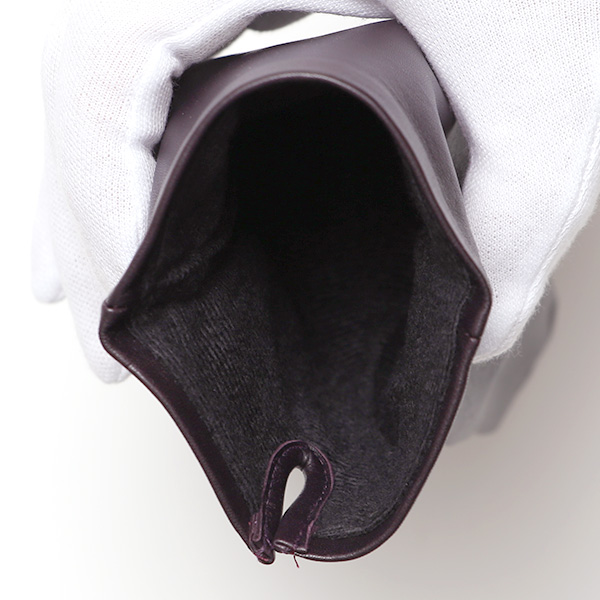  【スマホ対応】 手袋 メンズ レザー グローブ 冬 革手袋 シンプル 防寒 紳士 レザーグローブ 無地 パープル 紫色 タッチパネル シープスキン 手袋 ブランド プレゼント ギフト クリスマス 男性用 通勤 クロダ(KURODA)