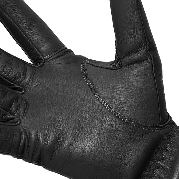  手袋 メンズ スマホ対応 レザーグローブ ベルト リブ付き タッチパネル 革手袋 防寒 冬 温かい てぶくろ グリーン 緑色 日本製 ブランド プレゼント ギフト 彼氏 旦那 男性 クリスマス バレンタイン 手袋 クロダ(KURODA)