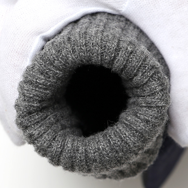  【スマホ対応】 メンズ 革手袋 防寒 レザーグローブ ヤギ革 冬 暖かい リブ付き 手袋 ゴートスエード ブルー ネイビー 青色 男性用 紳士 プレゼント クリスマス ギフト おしゃれ 本革 ブランド 手袋 タッチパネル クロダ(KURODA)