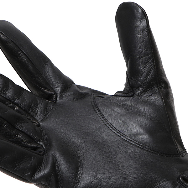 スマホ 操作可能 手袋 革手袋 レザー グローブ メンズ 三本山 手袋 冬 防寒 ビジネス グローブ 本革 ブラック 黒 黒色 羊革 ブランド 通勤 通学 スマホ対応 手袋 プレゼント 男性用 グローブ 革 シンプル クロダ(KURODA)