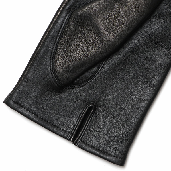 スマホ 操作可能 手袋 革手袋 レザー グローブ メンズ 三本山 手袋 冬 防寒 ビジネス グローブ 本革 ブラック 黒 黒色 羊革 ブランド 通勤 通学 スマホ対応 手袋 プレゼント 男性用 グローブ 革 シンプル クロダ(KURODA)