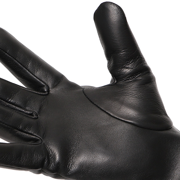  手袋 メンズ 革グローブ ビジネス 男性用手袋 本革 冬 防寒 おしゃれ シンプル 三本山 ラムレザー ブラック 黒 黒色 化粧箱付き プレゼント ギフト 彼氏 夫 30代 40代 50代 クリスマス 高級 ブランド クロダ(KURODA)