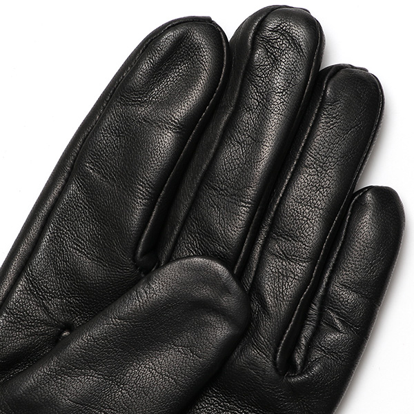  手袋 メンズ 革グローブ ビジネス 男性用手袋 本革 冬 防寒 おしゃれ シンプル 三本山 ラムレザー ブラック 黒 黒色 化粧箱付き プレゼント ギフト 彼氏 夫 30代 40代 50代 クリスマス 高級 ブランド クロダ(KURODA)