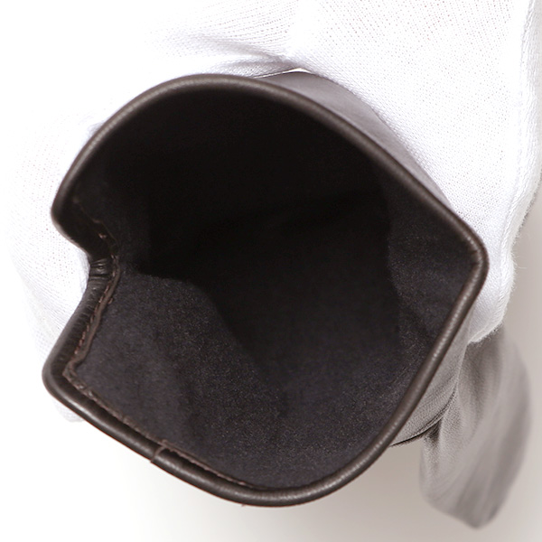  手袋 メンズ 革グローブ ビジネス 男性用手袋 本革 冬 防寒 おしゃれ シンプル 三本山 ラムレザー ダークブラウン ブラウン 茶 茶色 化粧箱付き プレゼント ギフト 彼氏 夫 30代 40代 50代 クリスマス 高級 ブランド クロダ(KURODA)