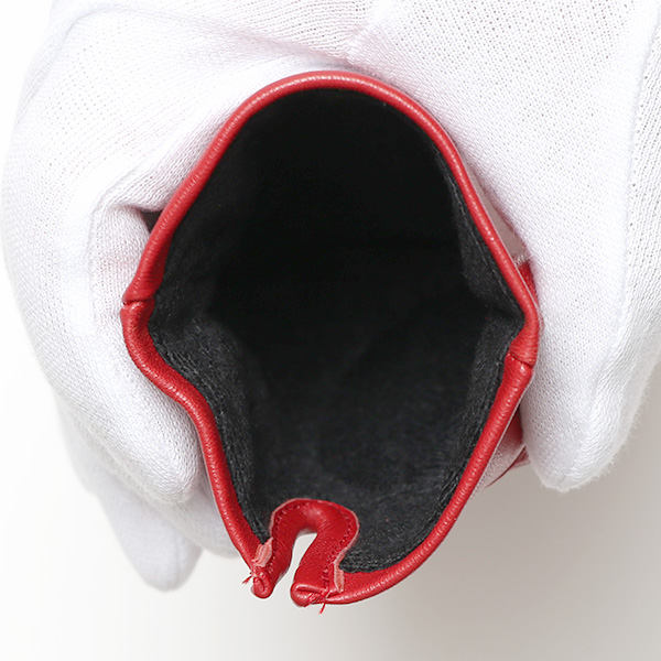  【スマホ対応】 手袋 レディース レザー グローブ 冬 革手袋 シンプル 防寒 婦人 レザーグローブ 無地 レッド ワイン 赤色 タッチパネル シープスキン 手袋 ブランド プレゼント ギフト クリスマス 女性用 通勤 クロダ(KURODA)