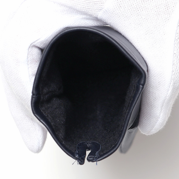  【スマホ対応】 手袋 レディース レザー グローブ 冬 革手袋 シンプル 防寒 婦人 レザーグローブ 無地 ブルー ネイビー 青色 タッチパネル シープスキン 手袋 ブランド プレゼント ギフト クリスマス 女性用 通勤 クロダ(KURODA)