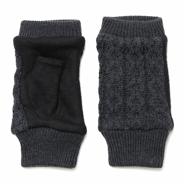 クロダ(KURODA) 【WOMEN】 フィンガーレス ケーブル ジャージ グローブ ブラック