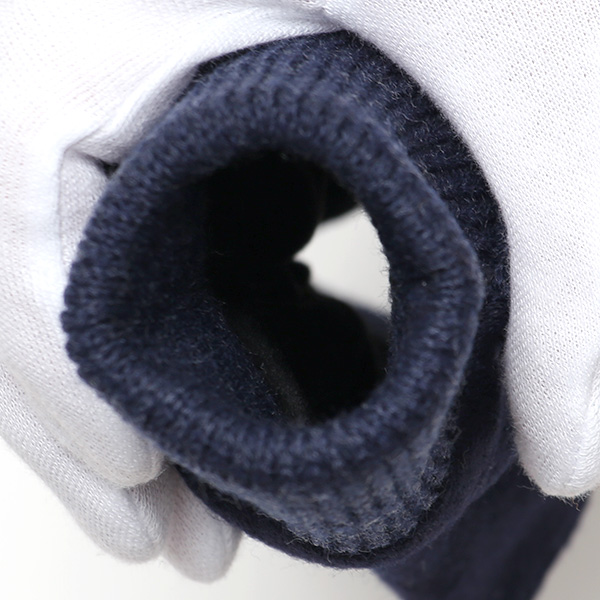  手袋 指なし レディース アームウォーマー 女性用 ハンドウォーマー ケーブル編み 防寒 手首 冬 ブルー ネイビー 青色 グローブ 作業用 保温 指出し手袋 ニット 暖かい アームカバー オフィス かわいい クロダ(KURODA)