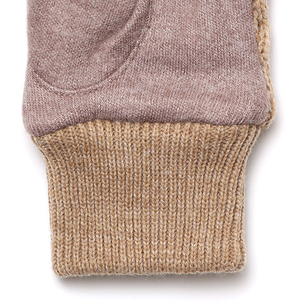  手袋 指なし レディース アームウォーマー 女性用 ハンドウォーマー ケーブル編み 防寒 手首 冬 ベージュ 肌色 グローブ 作業用 保温 指出し手袋 ニット 暖かい アームカバー オフィス かわいい クロダ(KURODA)