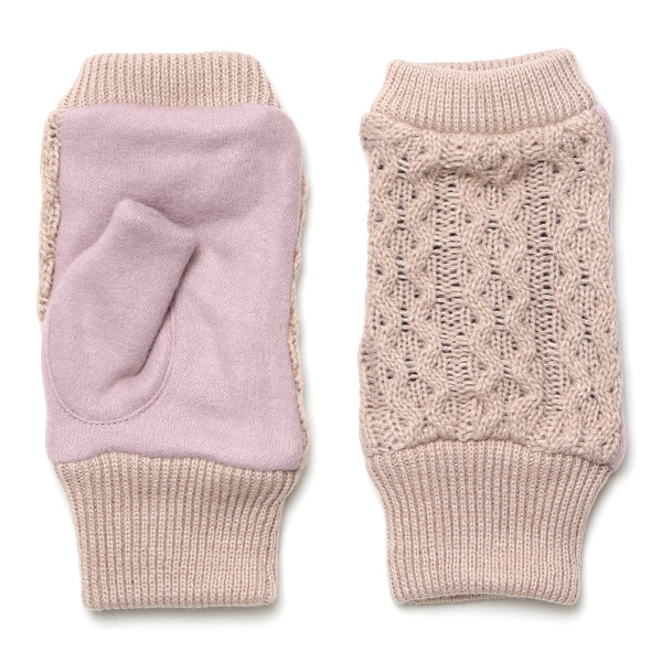 クロダ(KURODA) 【WOMEN】 フィンガーレス ケーブル ジャージ グローブ ピンク