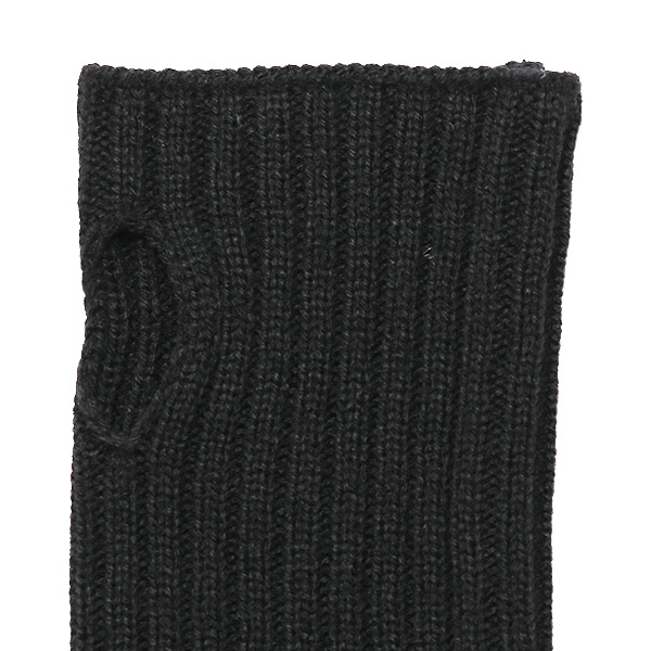  アームウォーマー ニット ショート 手袋 手首 かわいい おしゃれ アームカバー 短め レディース 冬 防寒 ブラック 黒 黒色 指なし手袋 ハンドウォーマー 保温 暖かい オフィス スマホ 無地 軽い 日本製 ブランド クロダ(KURODA)