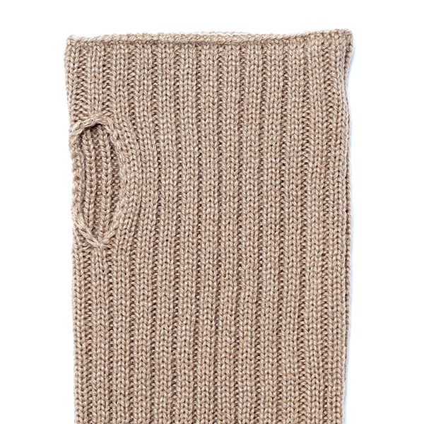  アームウォーマー ニット ロング 手袋 手首 かわいい おしゃれ アームカバー 長め レディース 冬 防寒 ブラウン 茶 茶色 指なし手袋 ハンドウォーマー 保温 暖かい オフィス スマホ 無地 軽い 日本製 ブランド クロダ(KURODA)